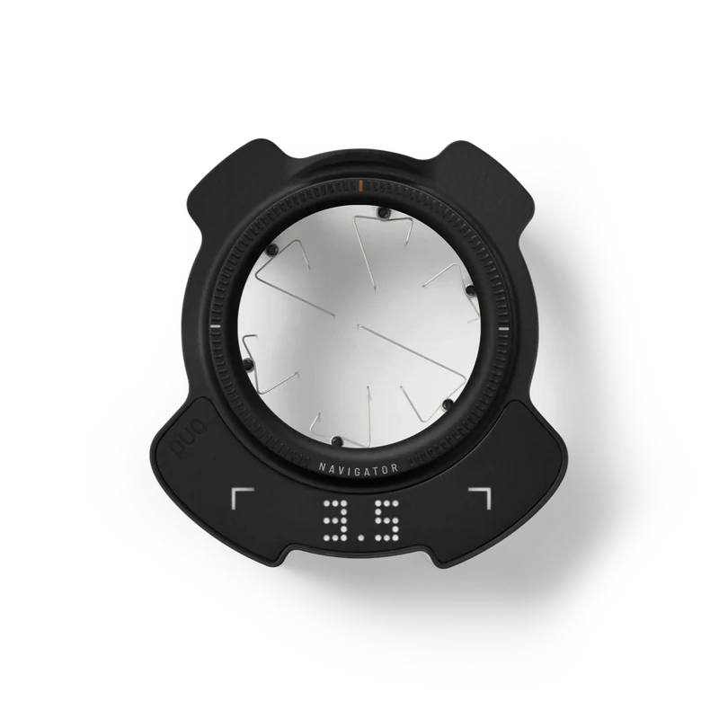 Puq Prep Navigator Schwarz – WDT Tool für perfekte Espresso-Extraktion - 58mm