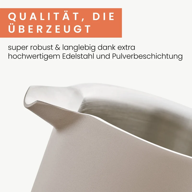 Groenenberg Edelstahl French Press Earth 0,6 L – Nachhaltig & langlebig