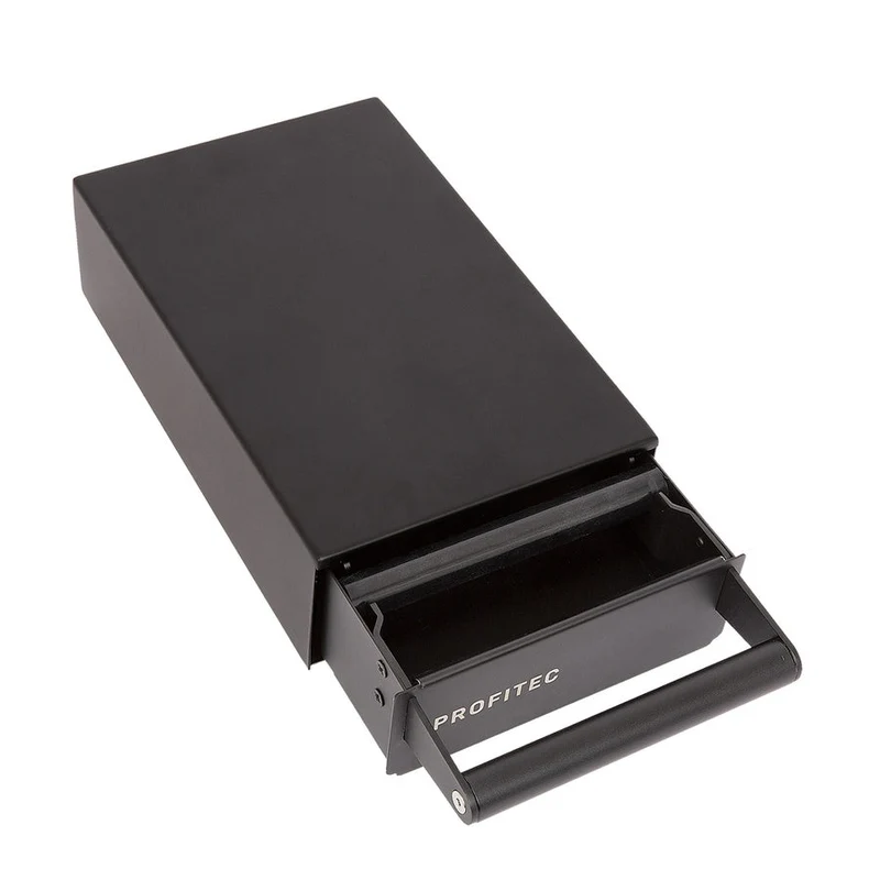 Profitec Sudschublade Schwarz Edelstahl
