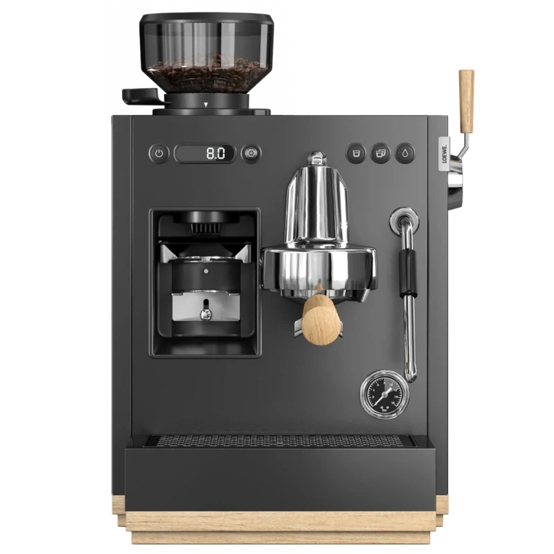 Aura Pure - Design-Siebträger mit integrierter Mühle