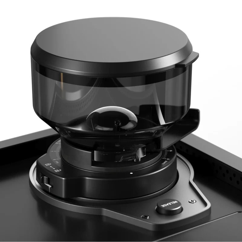 Aura Pure - Design-Siebträger mit integrierter Mühle