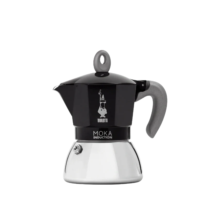 Bialetti New Moka Induction 2 Tassen Schwarz