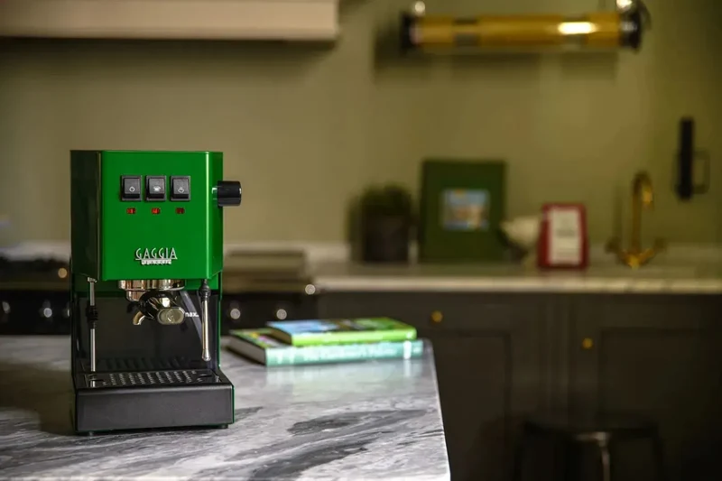 Gaggia Classic 5 Jahre Garantie EVO Pro E24 Grün - Kaffeewelt