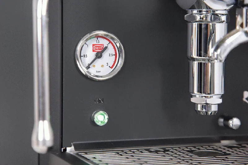 Quick Mill Rubino Nero Schwarz Siebträgermaschine - Kaffeewelt