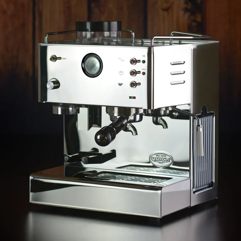 Quick Mill Pegaso Inox Siebträgermaschine - Kaffeewelt