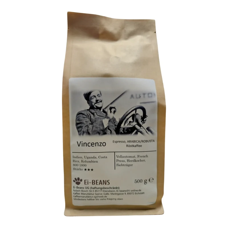 Espresso Vincenzo - Espresso Bohnen Arabica / Robusta