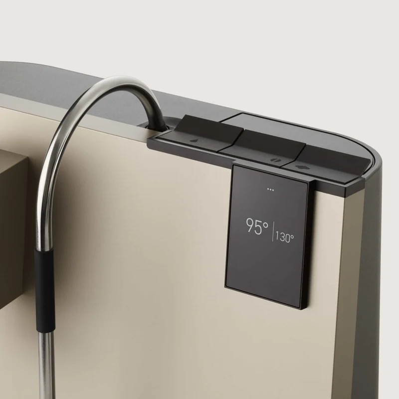 LIGRE Youn Siebträgermaschine Silver - Beige