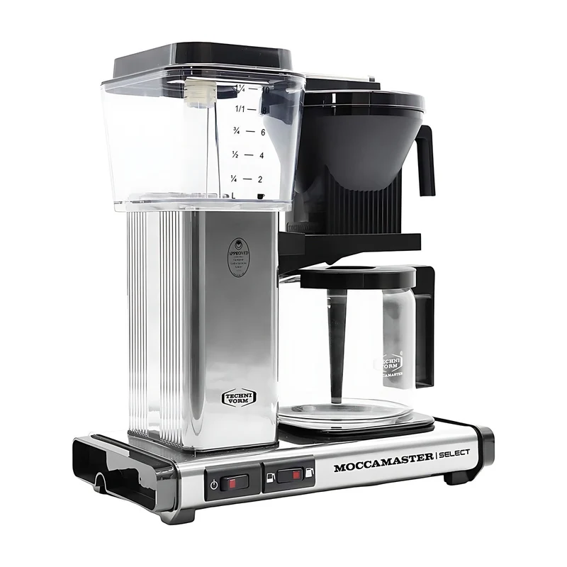 Moccamaster KBG Select - Polished Silver -