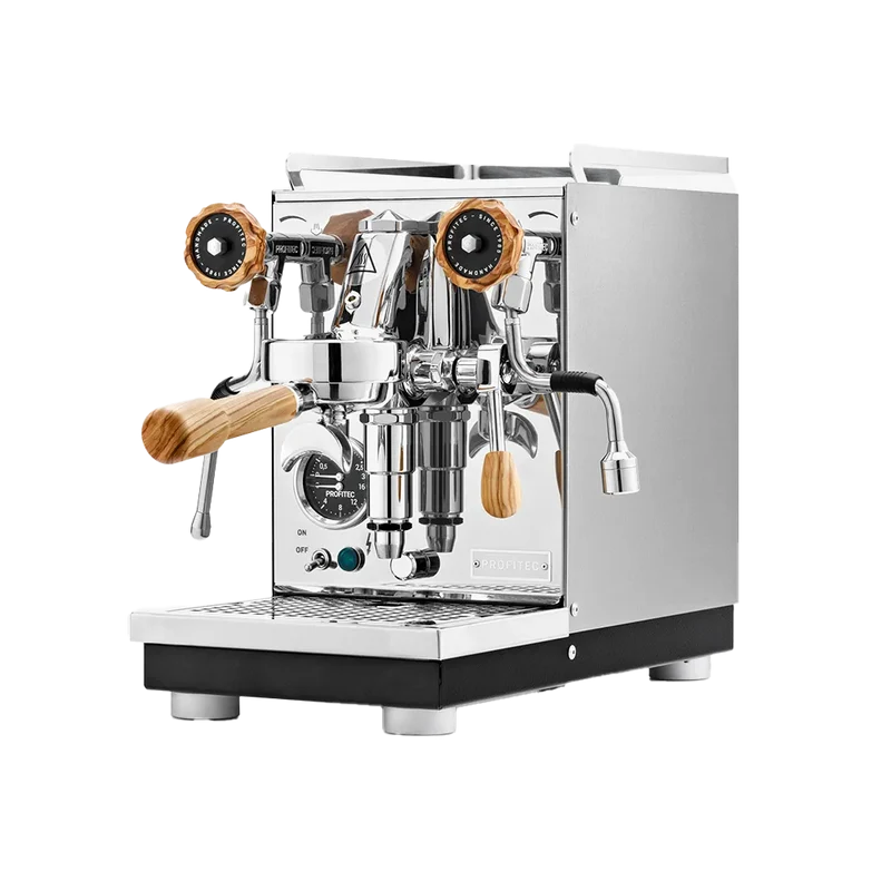 Wiedemann Griffset classic groß für Profitec PRO400 Siebträger Maschine, Olive 1001019 - Kaffeewelt