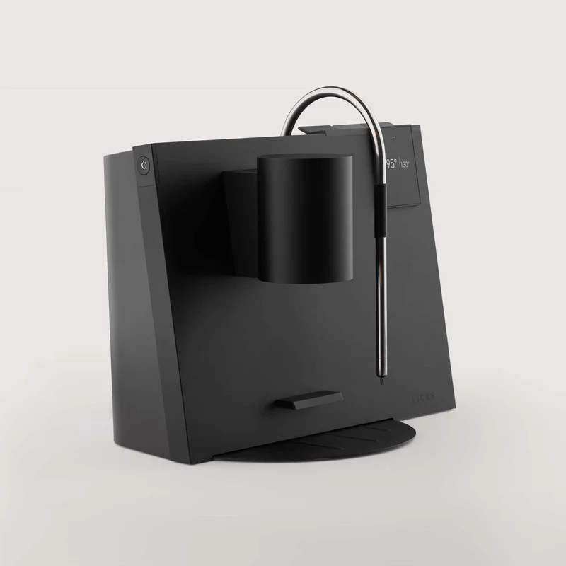 LIGRE Youn Siebträgermaschine Black - Mat