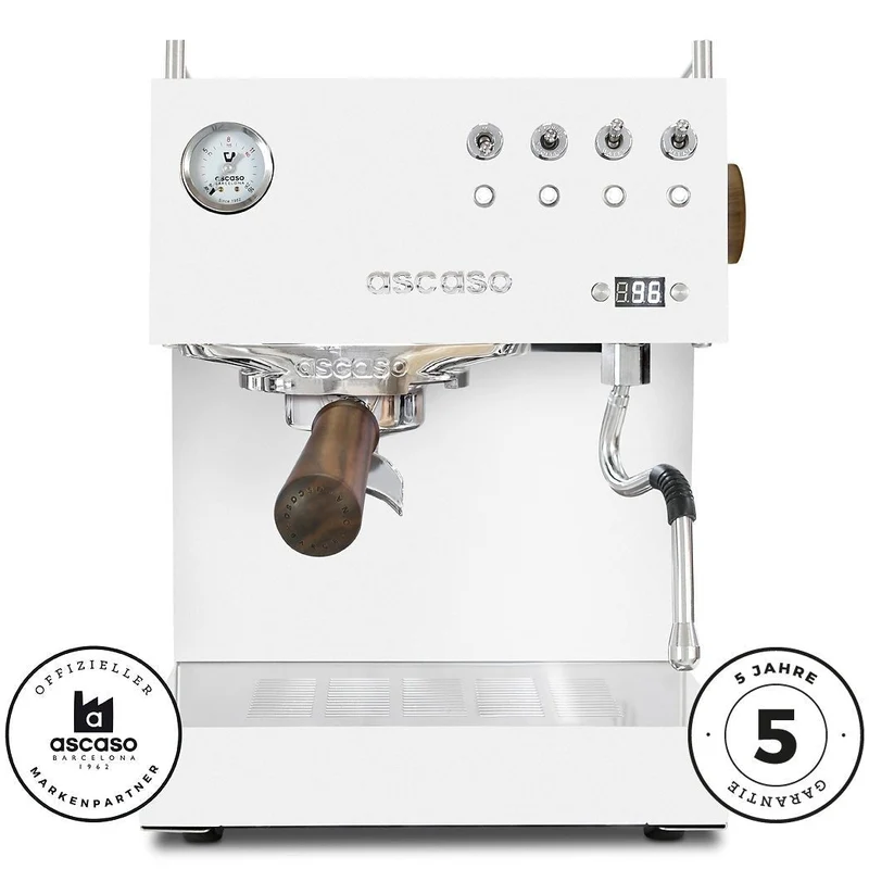 Ascaso Steel UNO PID weiß white & wood Version 2026